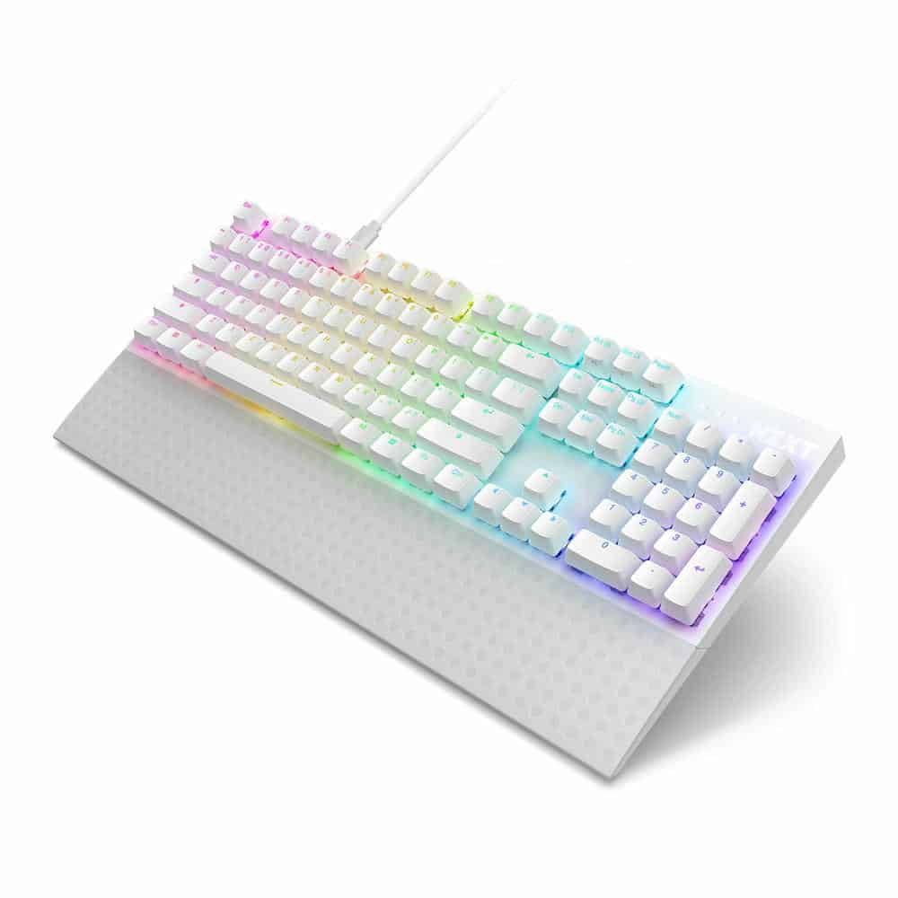 (image for) NZXT Function 2 Full Size Wired White Optical Switch Keyboard